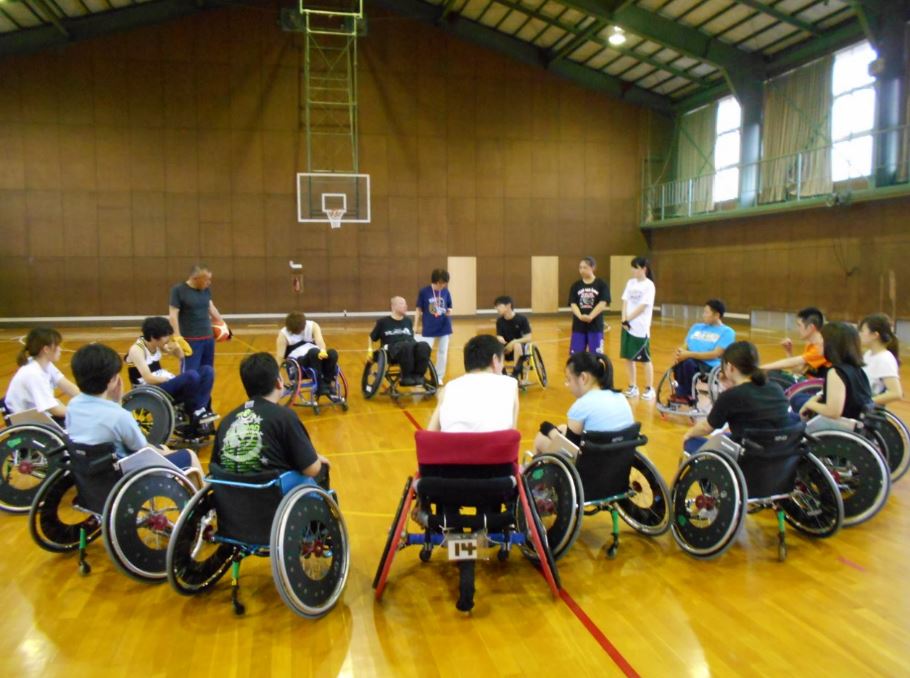 学生さんが練習に参加